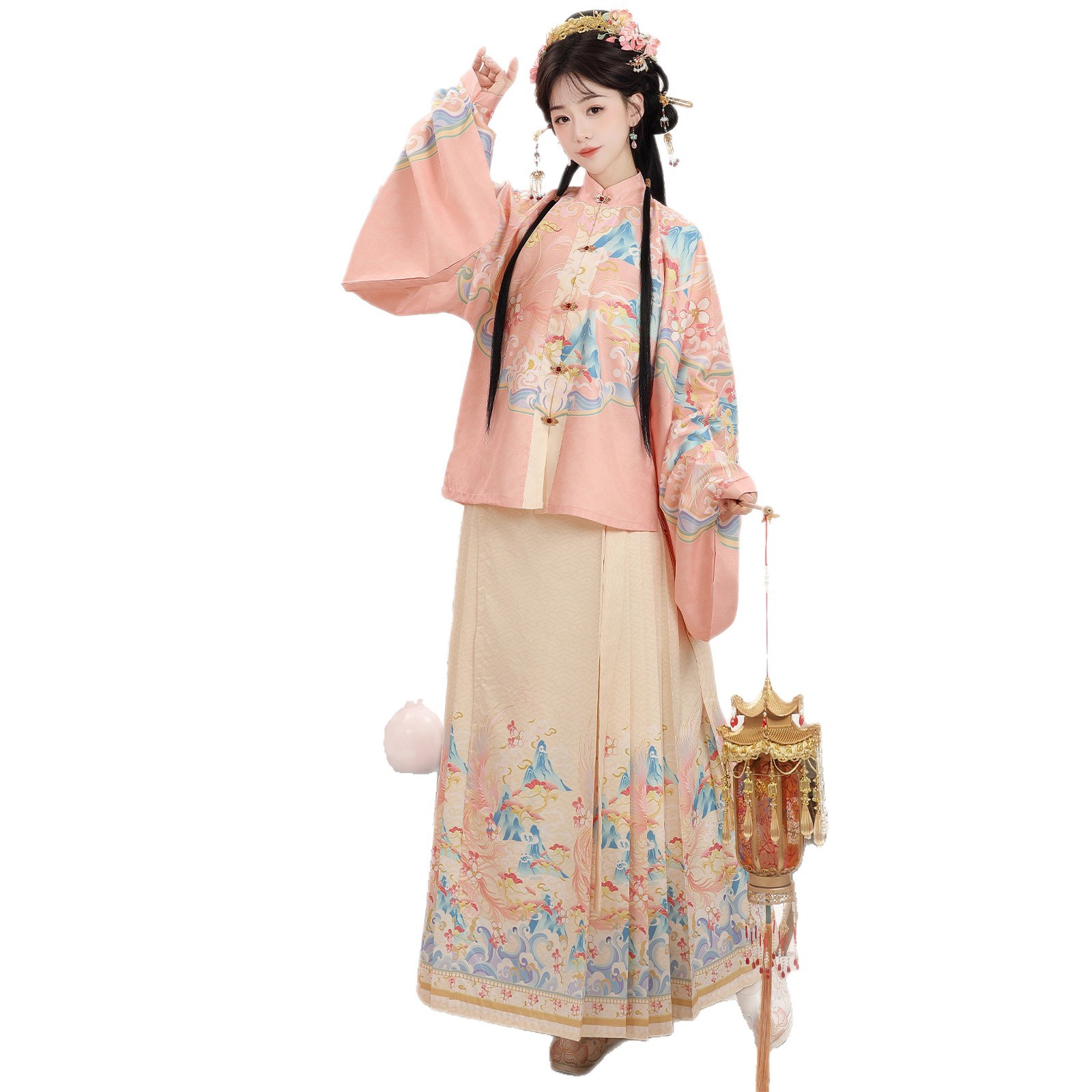 Neo Chinese Style Skirt for Women product photo - Zhongguo Hanfu
