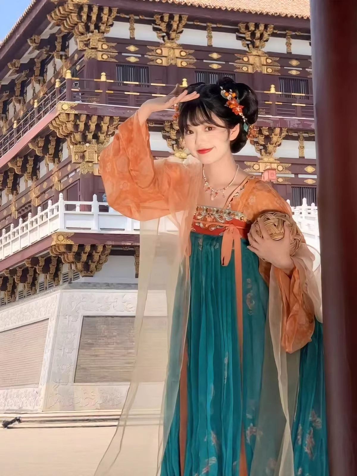 Neo Chinese Embroidered Chinese Style Skirt for Women product photo - Zhongguo Hanfu