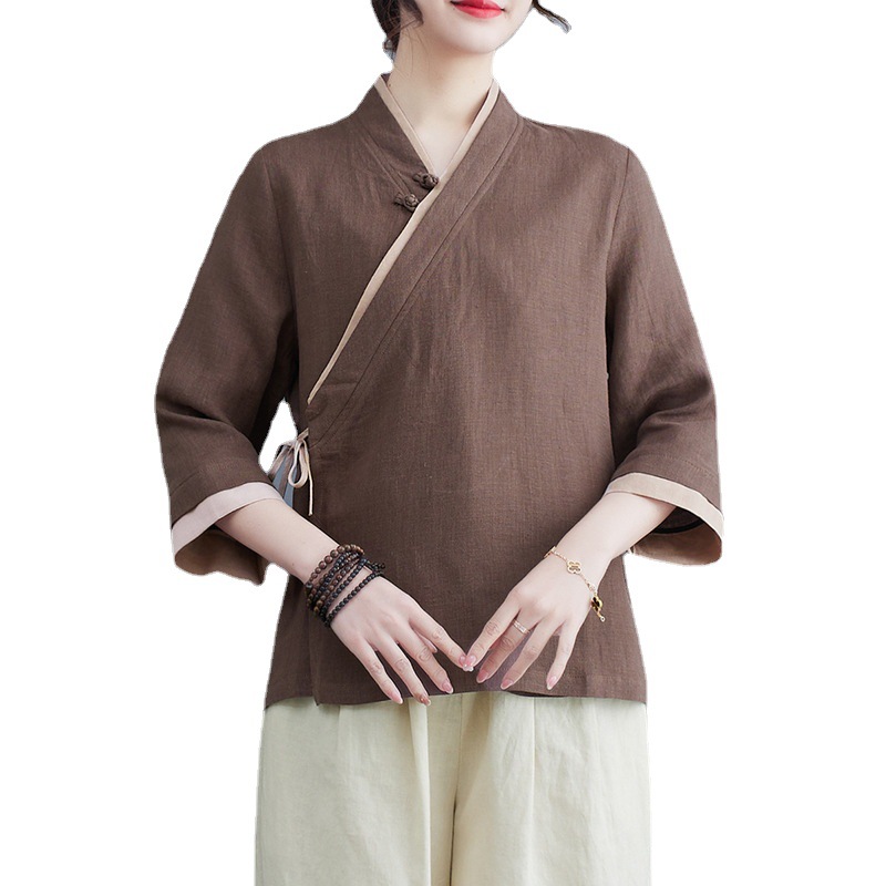 Chinese Style Top Blouse for Women product photo - Zhongguo Hanfu
