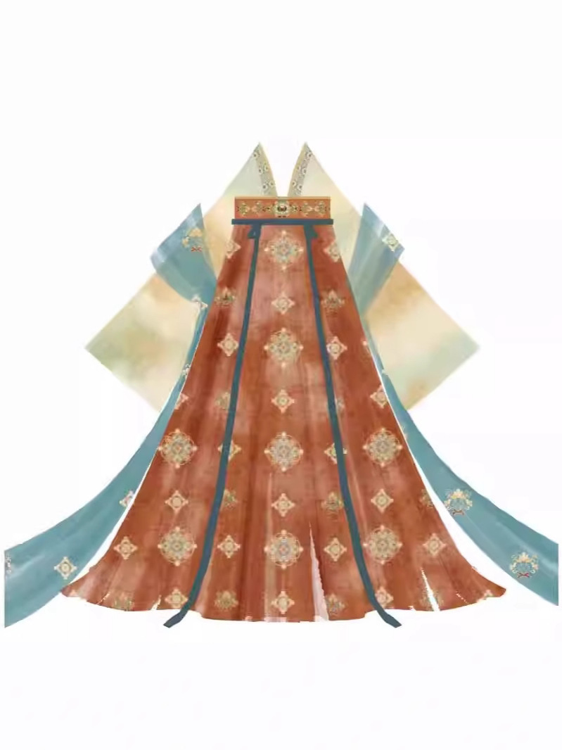 Embroidered Chinese Style Skirt for Women product photo - Zhongguo Hanfu