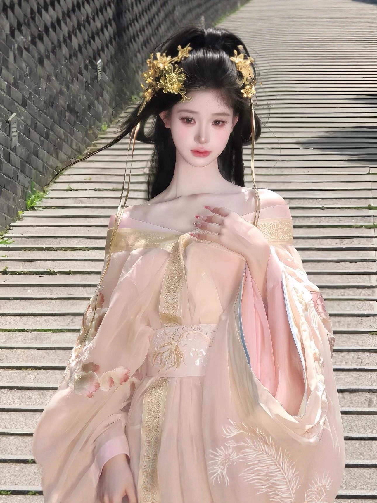 Neo Chinese Embroidered Chinese Style Set Outfit Set for Women product photo - Zhongguo Hanfu