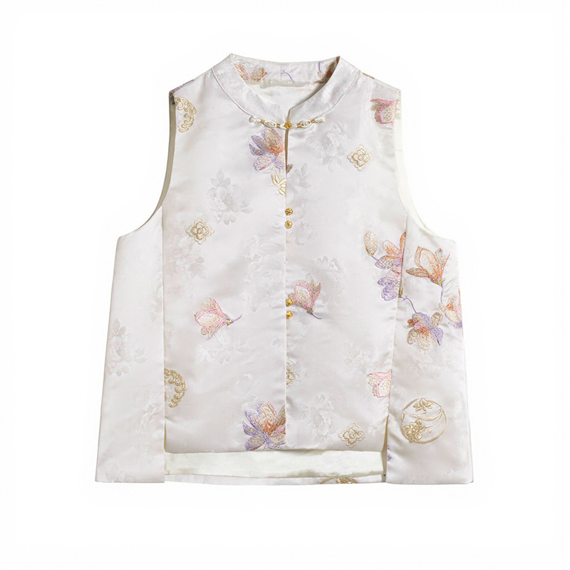 Neo Chinese Jacquard Embroidered Tang Suit Jacket for Women product photo - Zhongguo Hanfu